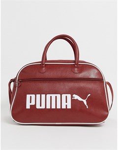 Коричневая сумка в стиле ретро Campus Puma