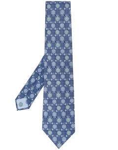 Клетчатый галстук 2000 х годов Hermès