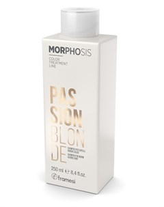 Шампунь для теплых оттенков светлых волос MORPHOSIS PASSION BLONDE 250 мл Framesi