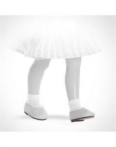 Туфли белые для кукол 32 см Paola reina