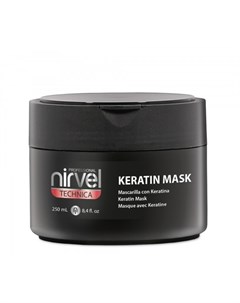 Маска кератиновая для мощного восстановления и увлажнения волос KERATIN MASK 6 250 мл Nirvel professional