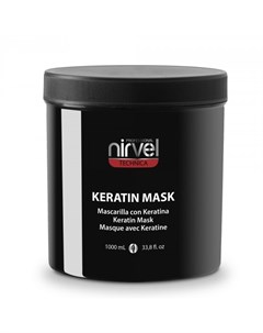 Маска кератиновая для мощного восстановления и увлажнения волос KERATIN MASK 6 1000 мл Nirvel professional