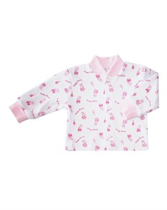 Кофточка розового цвета для малышей с зайчиками Котмаркот
