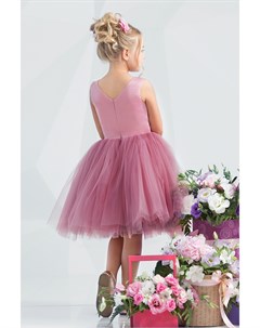 Платье нарядное с пайетками цвета сухая роза Элегант Зиронька