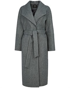 Двубортное пальто с поясом Снежная королева collection