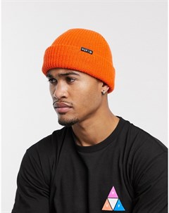 Оранжевая шапка бини Huf