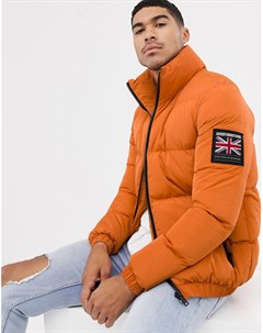 Оранжевая дутая куртка Good for nothing