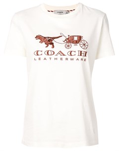 Футболка с логотипом Coach