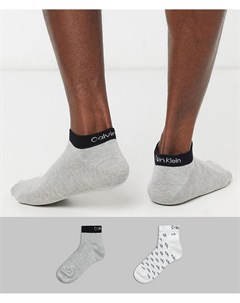 Набор из 2 пар спортивных носков с логотипом Calvin klein