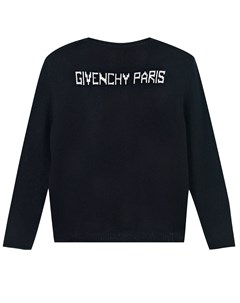 Джемпер из смесовой шерсти с объемным логотипом детский Givenchy