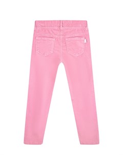 Розовые велюровые брюки детские Il gufo