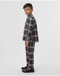 Черная рубашка в клетку Vintage Check Burberry