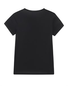 Черная футболка с логотипом детская Givenchy