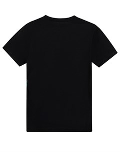Черная футболка с морским принтом No21