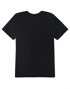 Черная футболка с принтом медаль детская Bikkembergs
