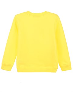 Желтый свитшот с логотипом бренда детский Givenchy