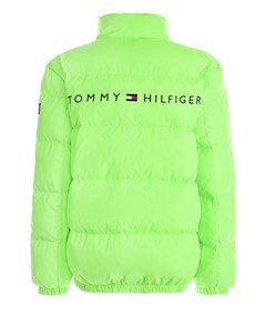 Летний зеленый пуховик Tommy hilfiger