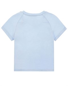Голубая футболка с аппликацией Зайчик Dior