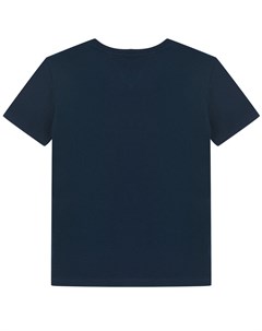 Синяя футболка с принтом яхта детская Tommy hilfiger