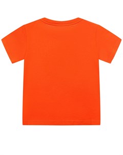 Футболка оранжевого цвета с логотипом Dolce&gabbana