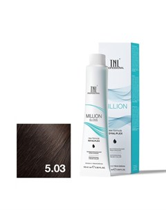 TNL Крем краска для волос Million Gloss 5 03 Tnl professional