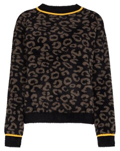 Трикотажный свитер Islington с леопардовым узором Sweaty betty