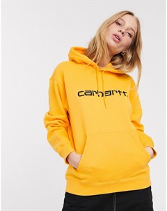 Oversize худи с вышитым логотипом Carhartt wip