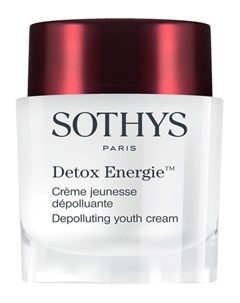 Детокс Крем Depolluting Youth Cream Омолаживающий Энергонасыщающий 50 мл Sothys