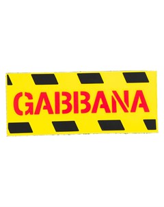 Нашивка W I P с логотипом Dolce&gabbana