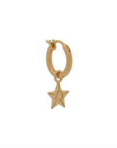 Серьга кольцо с подвеской в форме звезды Northskull