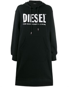 Платье толстовка с логотипом Diesel