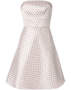 Короткое платье с геометричным узором Bambah