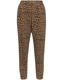 Укороченные брюки с леопардовым принтом Nili lotan