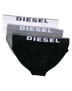 Набор из трех трусов с логотипом Diesel