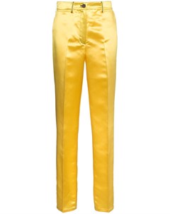 Атласные брюки с высокой талией Calvin klein 205w39nyc