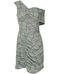 Платье сборного дизайна в клетку Bacall Sea