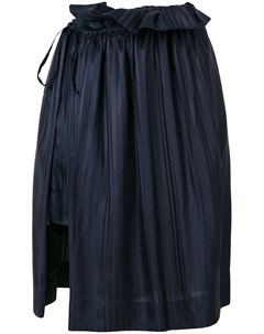 Асимметричная плиссированная юбка Stella mccartney