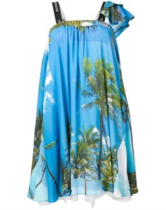 Платье мини с принтом пальм Natasha zinko