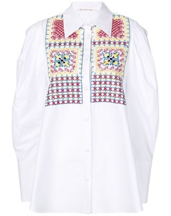Объемная рубашка с вышивкой Miahatami