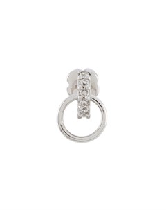 Серьга кольцо Lila с бриллиантами Maria black