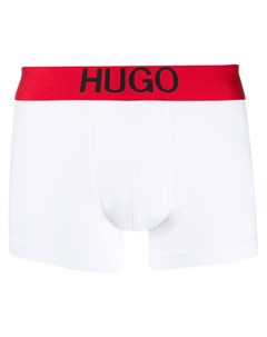 Боксеры с логотипом на поясе Hugo