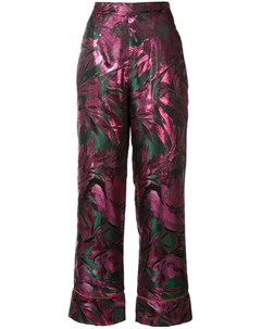 Жаккардовые брюки George с цветочным узором Taller marmo