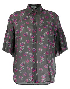 Прозрачная рубашка Passion Flower Kenzo