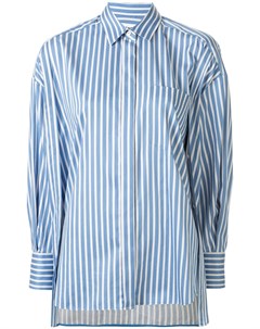 Рубашка в полоску с узкими манжетами Enföld