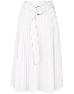 Плиссированная юбка свободного кроя Proenza schouler white label