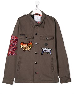 Куртка рубашка Parka Rock Philipp plein junior