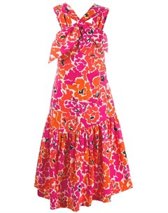 Платье трапеция с цветочным принтом Isa arfen