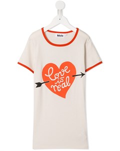 Платье футболка Love is Real Molo kids