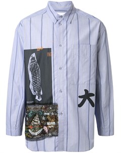 Рубашка с длинными рукавами и принтом Yoshio kubo
