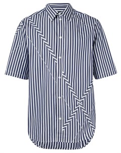 Рубашка с короткими рукавами в технике пэчворк 3.1 phillip lim